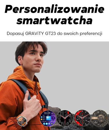Zegarek Gravity Smart Watch GT23-1