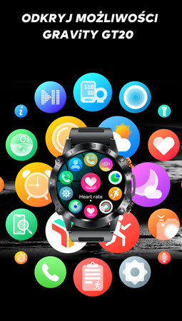 Zegarek Gravity Smart Watch GT20-1