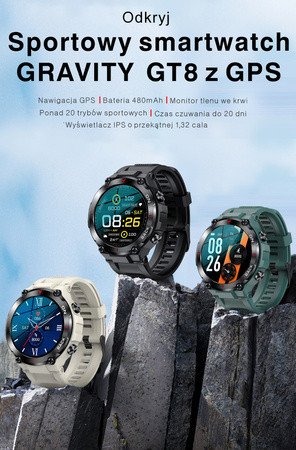 Zegarek Gravity Smart Watch GT8-2
