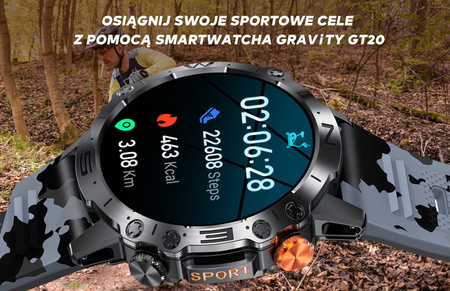 Zegarek Gravity Smart Watch GT20-4