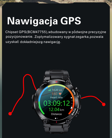 Zegarek Gravity Smart Watch GT8-1
