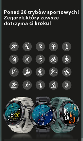 Zegarek Gravity Smart Watch GT8-3