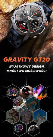 Zegarek Gravity Smart Watch GT20-4