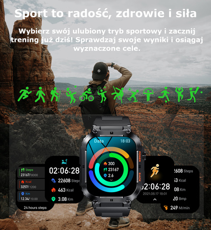 Zegarek Gravity Smart Watch GT6-1
