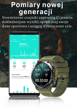 Zegarek Gravity Smart Watch GT7-1 PRO