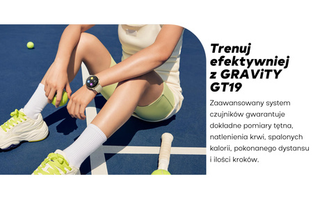 Zegarek Gravity Smart Watch GT19-6 