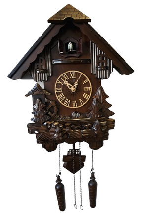 Zegar kukułka Adler 24017 orzech